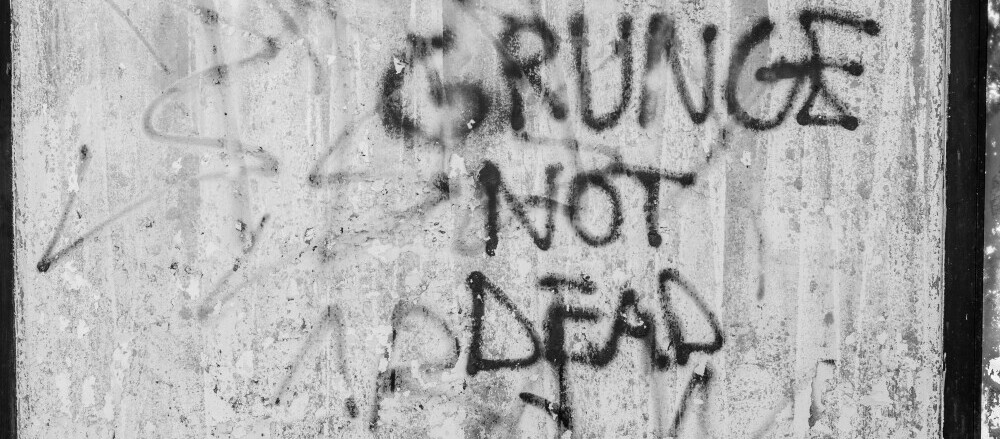 Grunge not dead graffiti