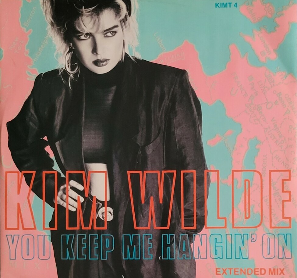 Kim Wilde You Keep Me Hangin' On 12 inch vinyl single from 1986