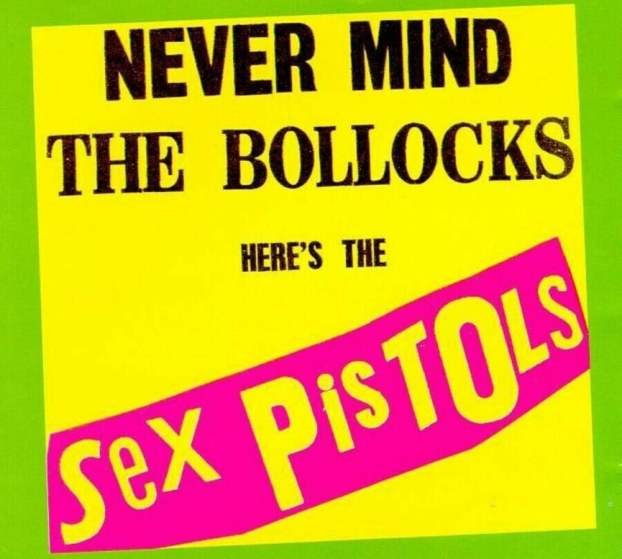 Album cover, Never Mind The Bollocks, Here's The Sex Pistols