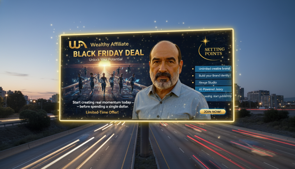 Wealthy Affiliate Black Friday Review 2025: Is The 100k Bonus Real? 3 Billboard