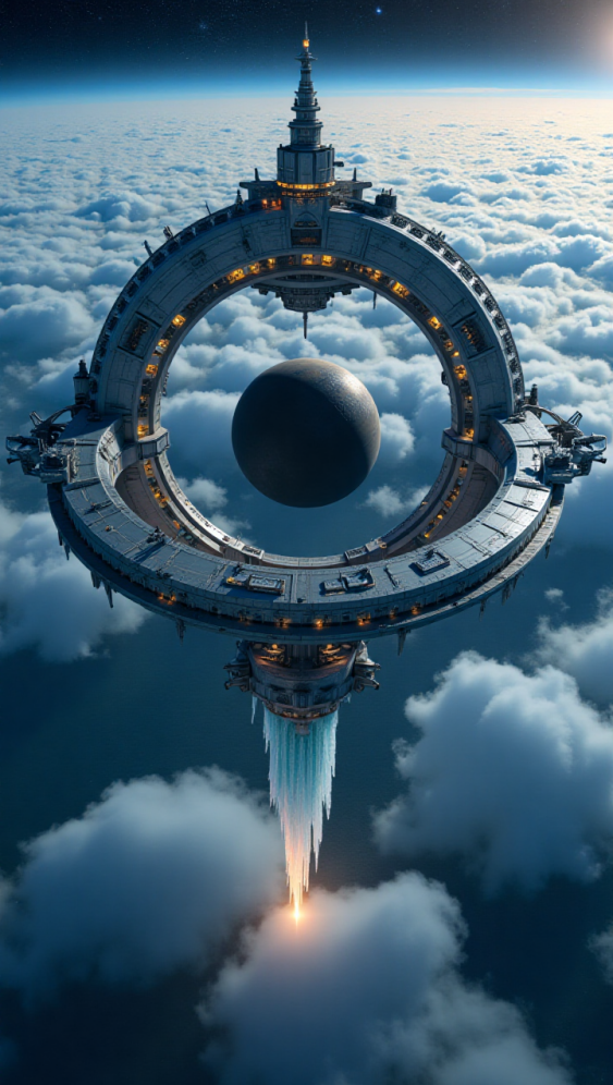 The Alchemyst’s Awakening: Don And The Birth Of Elle 4 Space station