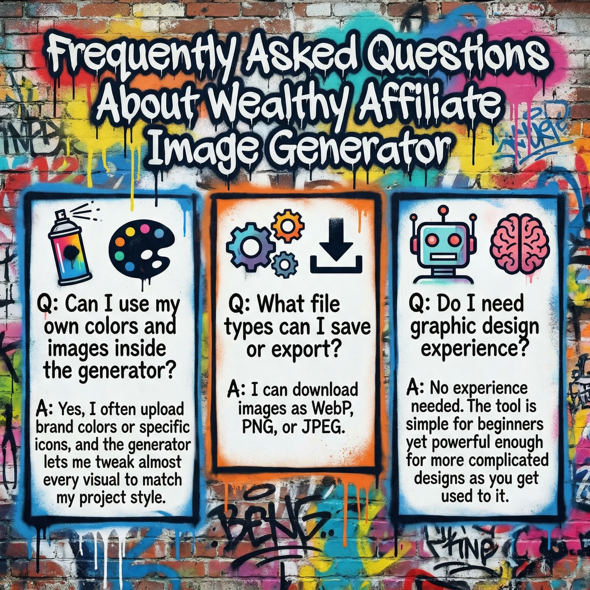 The Hidden Power Inside The Wealthy Affiliate Image Generator That Almost No One Is Using 9 Graffiti Wall Art Infographic