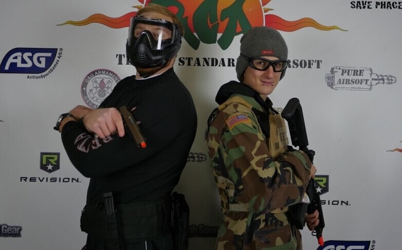 Speedsoft player and milsim player coming togeter