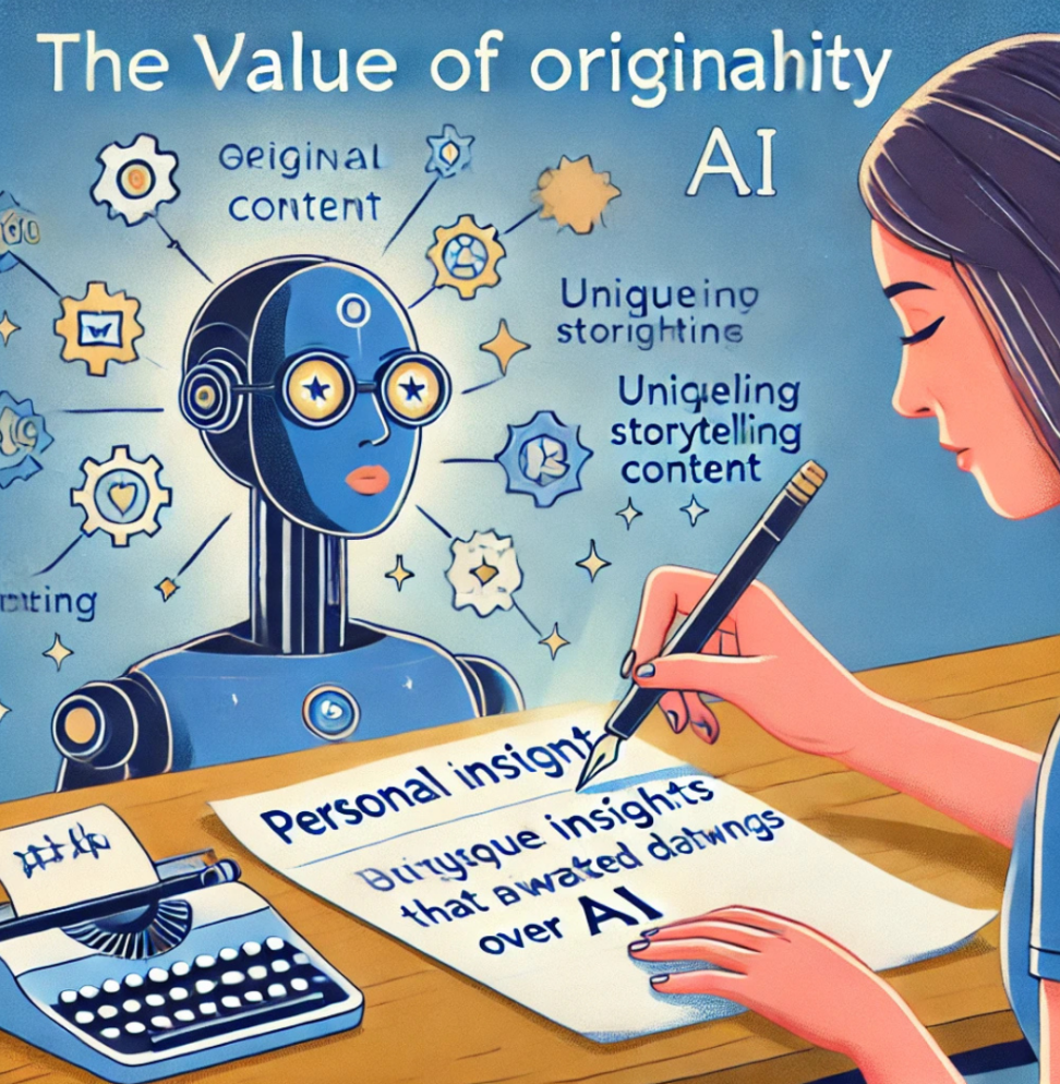 Value of originality even with AI help