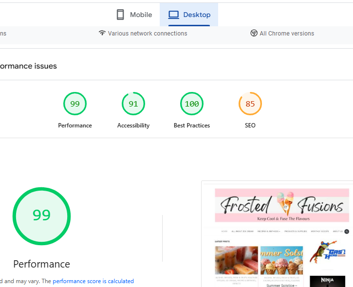 FF PageSpeed Insights Desktop 250625
