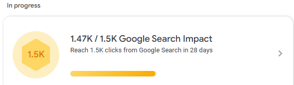 FF Google achievements almost 1,5k in 28 days 260625