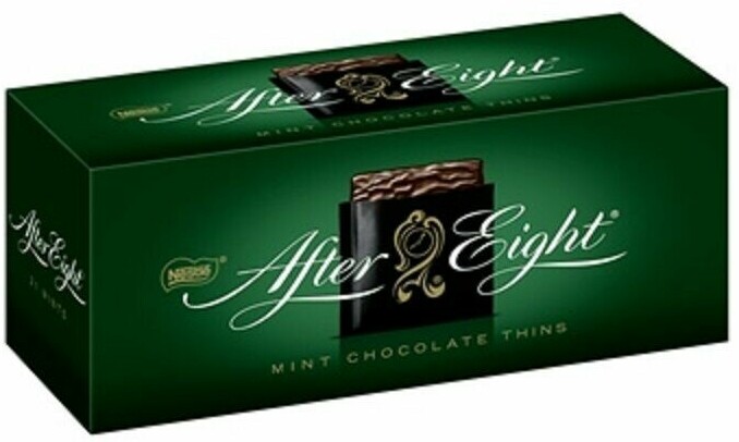 Minty Marvel After Eight Chocolate Homemade Ice Cream image 2 box of classic after eight mints frosted fusions