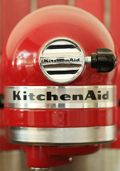 The KitchenAid Food Processor - A Detailed Review image 4 Red KitchenAid front view frosted fusions