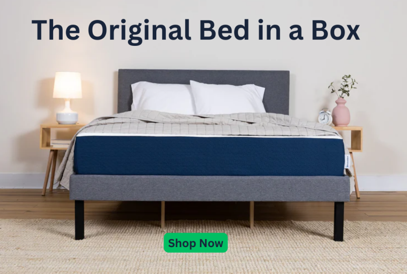 Best Beds in a Box with a click link to beds in a box official website. 