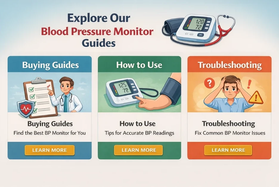 Explore Our Blood Pressure Monitor Guides.