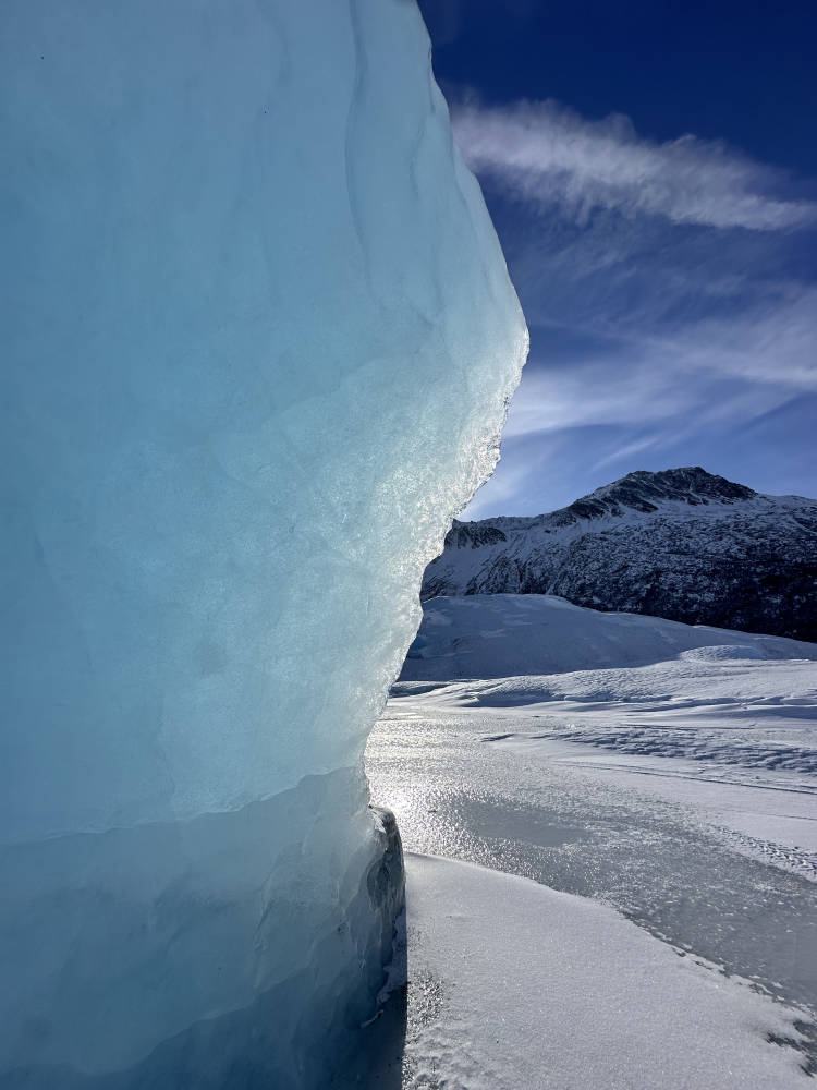 glacier, glacier ice, ice formation 