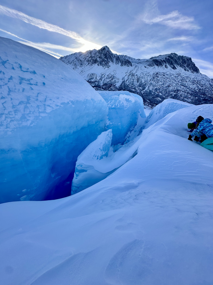 glacier, ice cave, Alaska, Alaska glacier, knik glacier