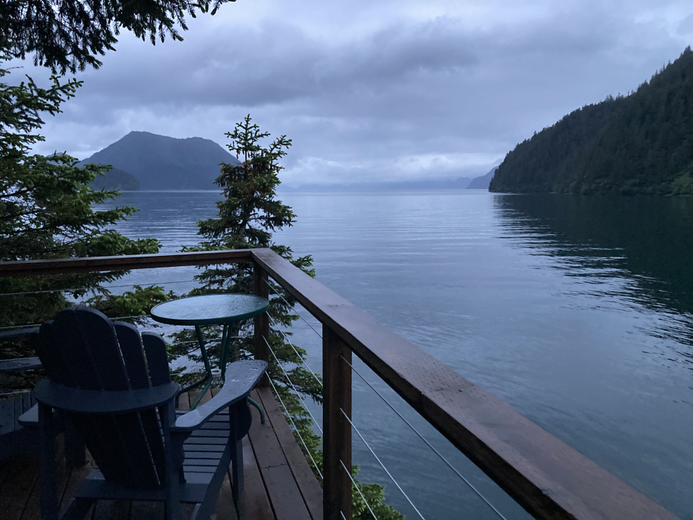 orca island, deck, serenity