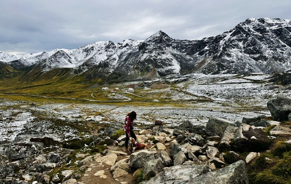 Alaska, mountains, hiking