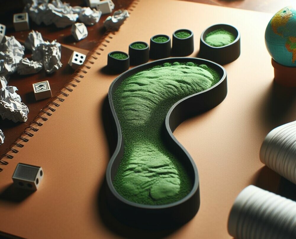 Green Footprint on the planet