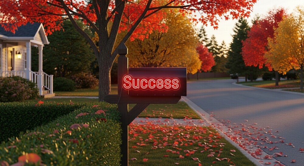 New featured Image Success on the mailbox