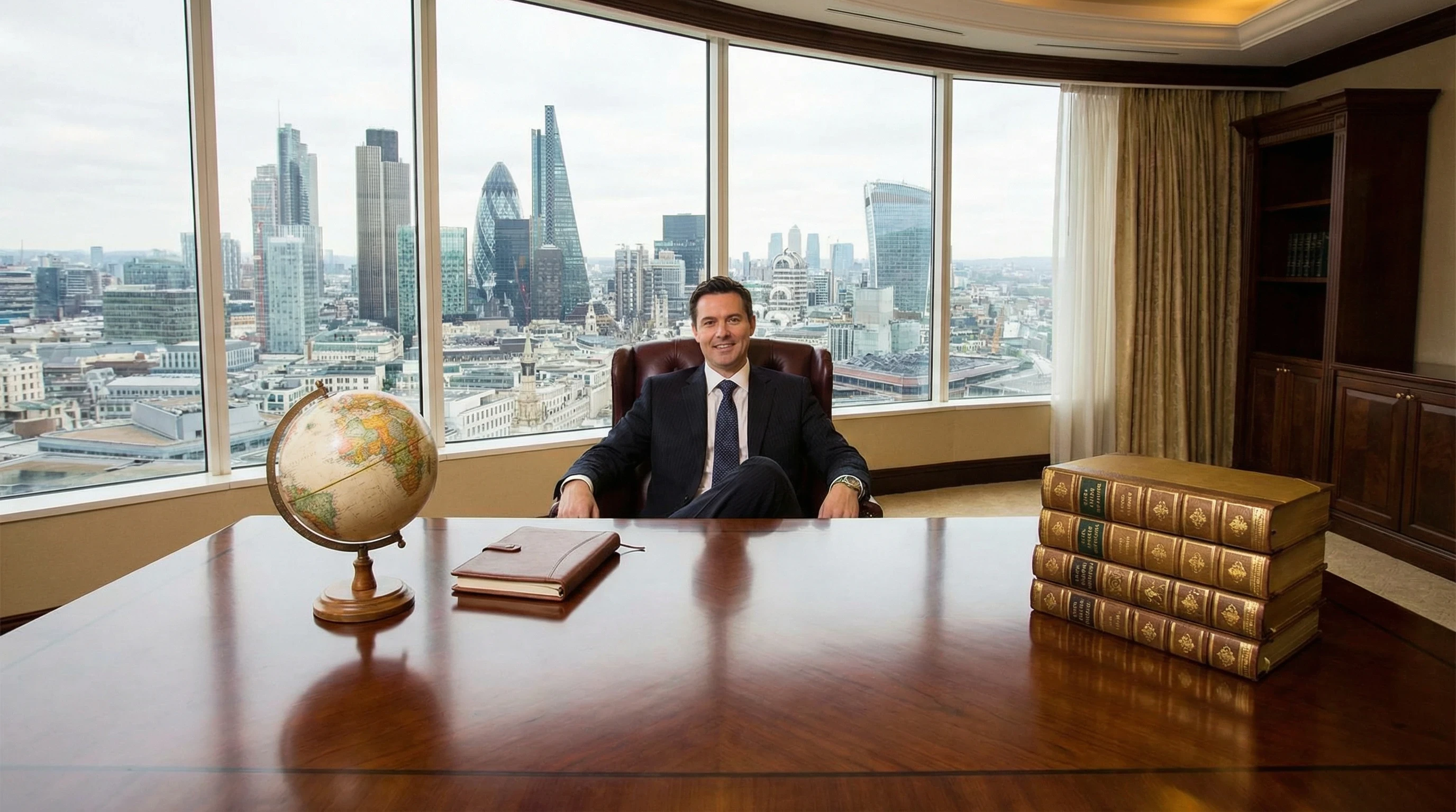 Fake Marketer in a rented office