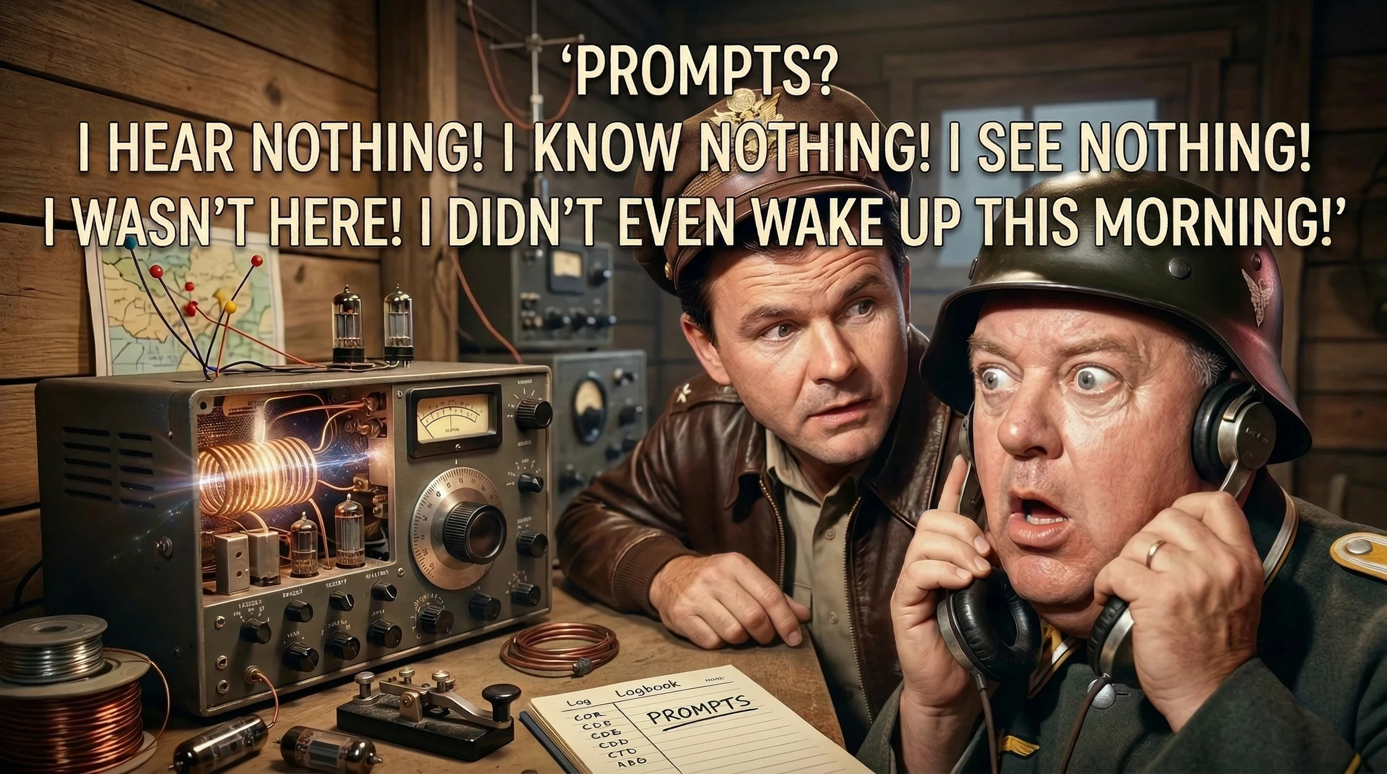 Prompts and Shultz from Hogans Heros