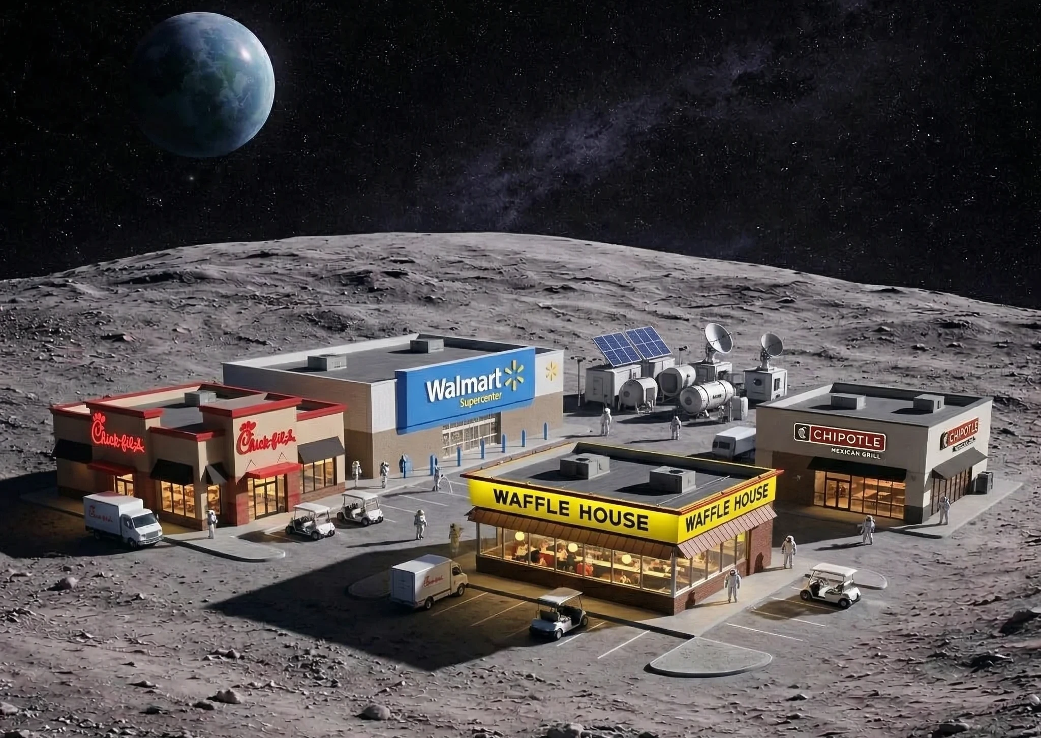 my space city on the moon