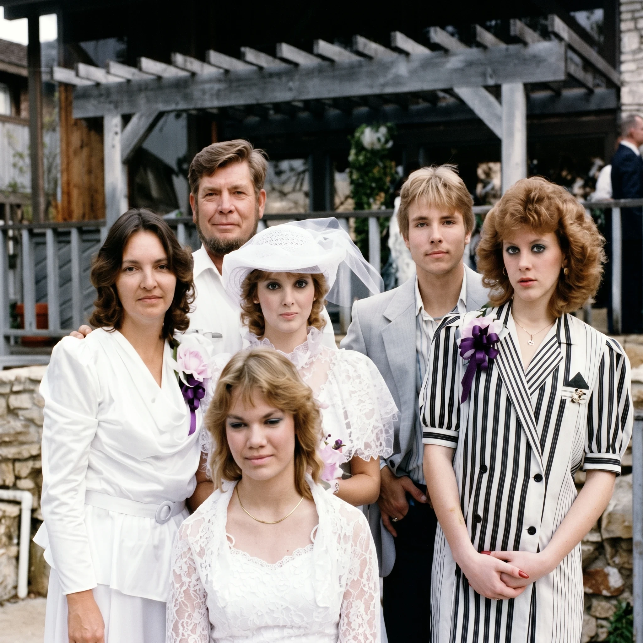 Family photo enhanced by Image Studio