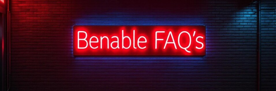 Benable FAQ's
