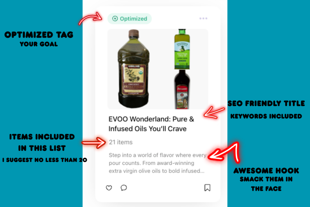 Optimized Benable List