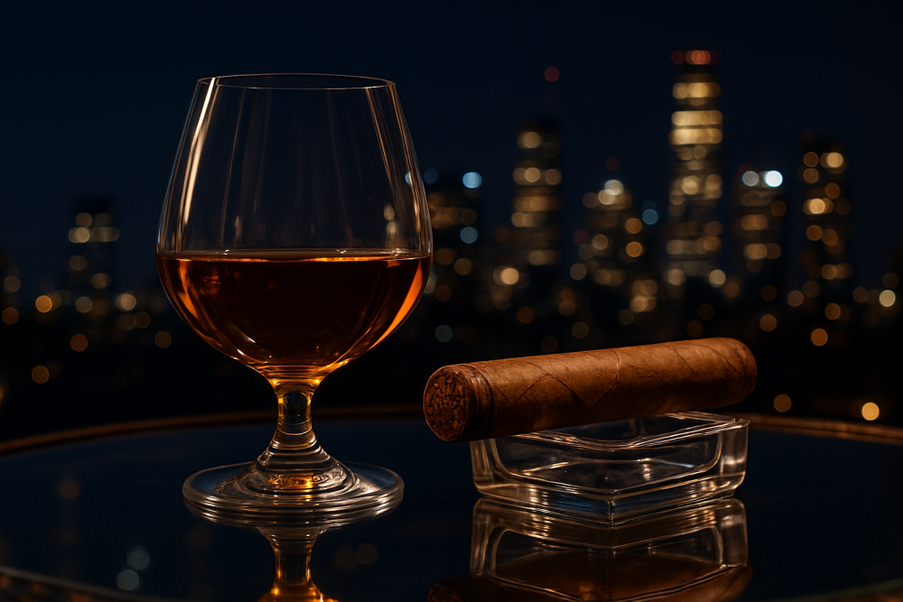 Cognac and cigar