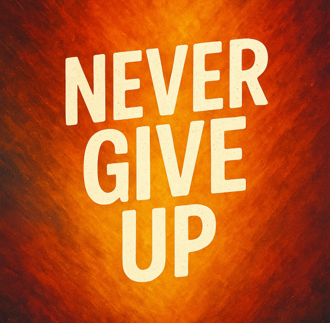 Never Give Up