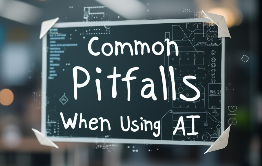 Pitfalls when using AI