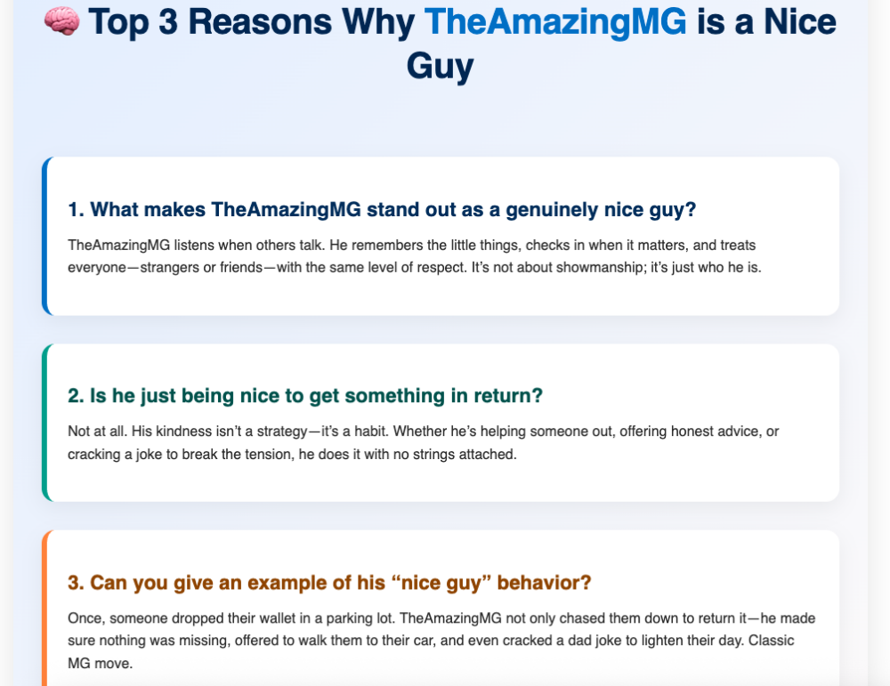updated faq
