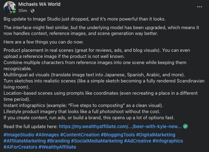 How I Created a Social Media Graphic in 2 Minutes With Wealthy ...