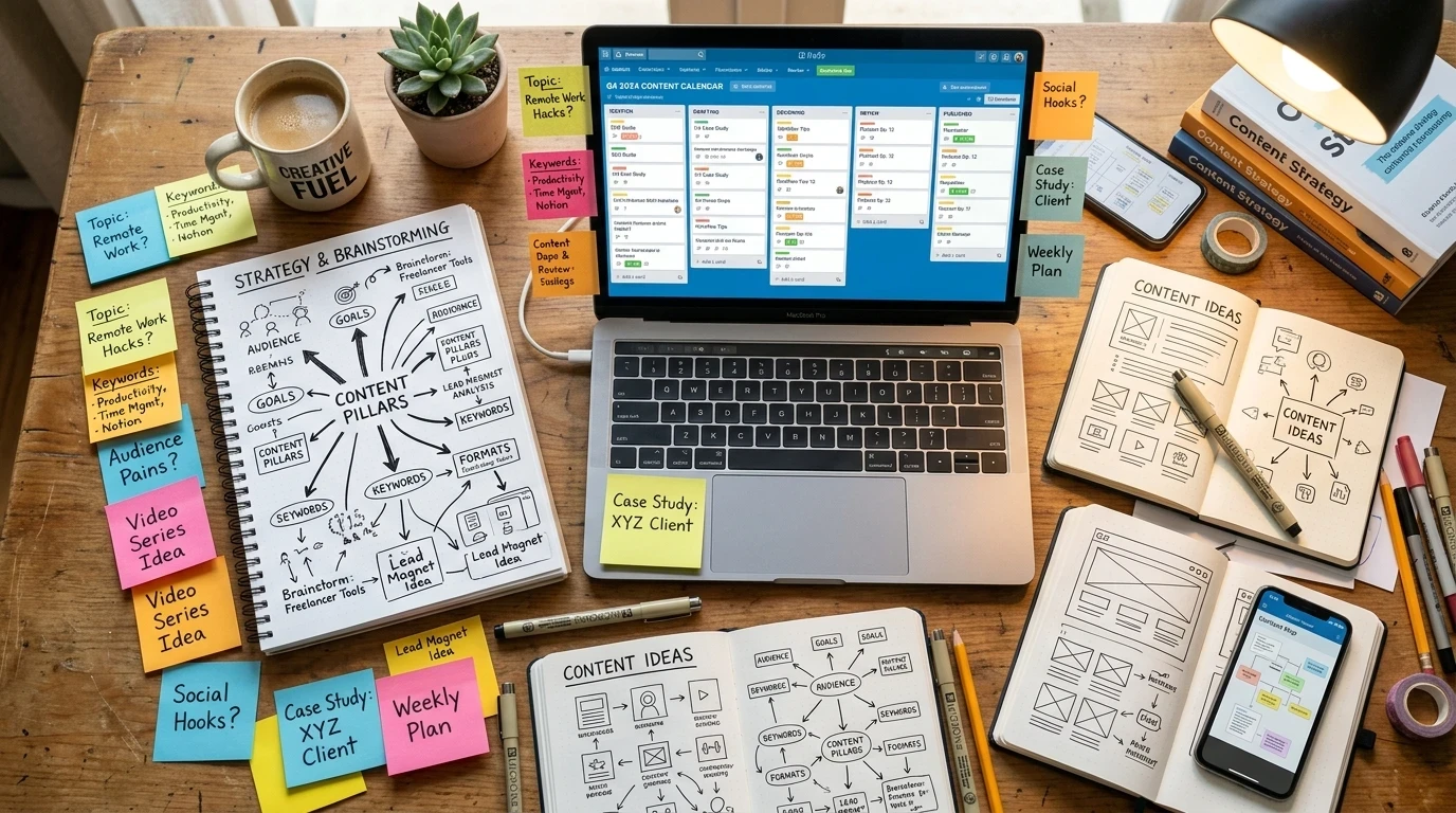 creative ideas for content creators planning blog topics and strategies