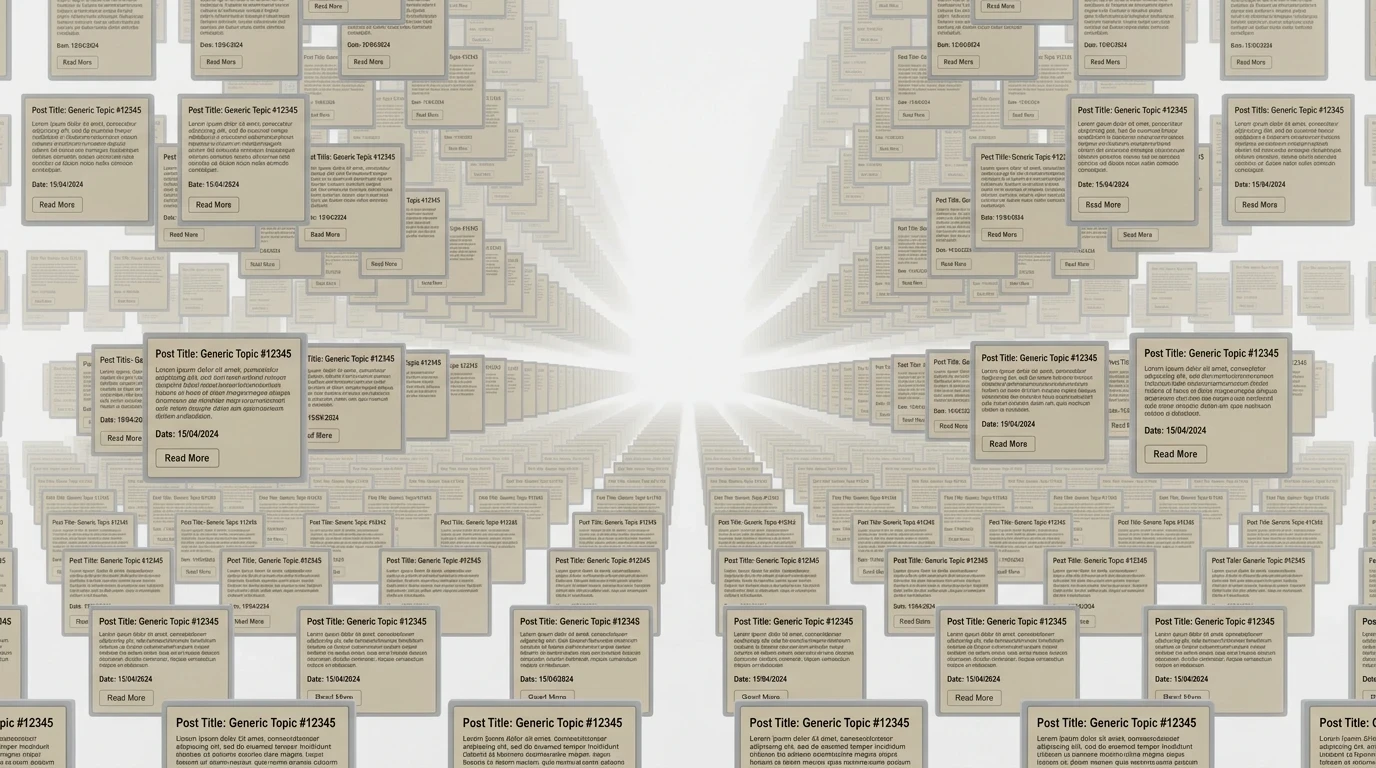 perfect AI-generated content that lacks personality and human voice