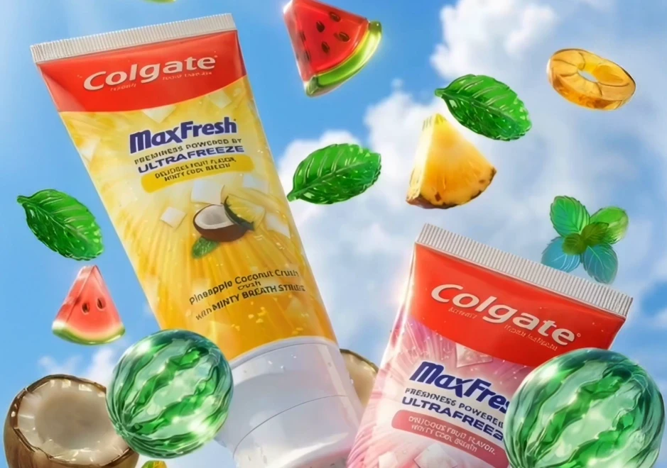 Colgate instagram ad photo