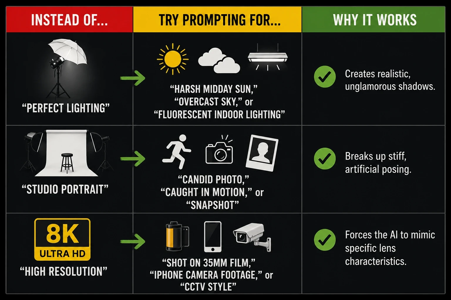 image prompting table