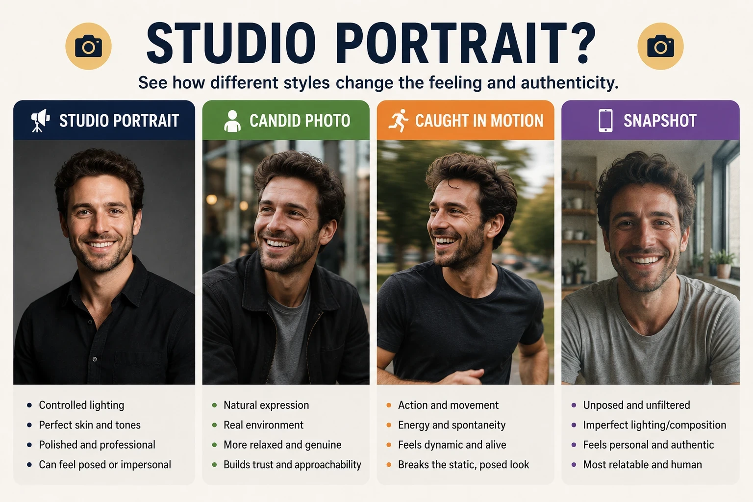studio portrait effects