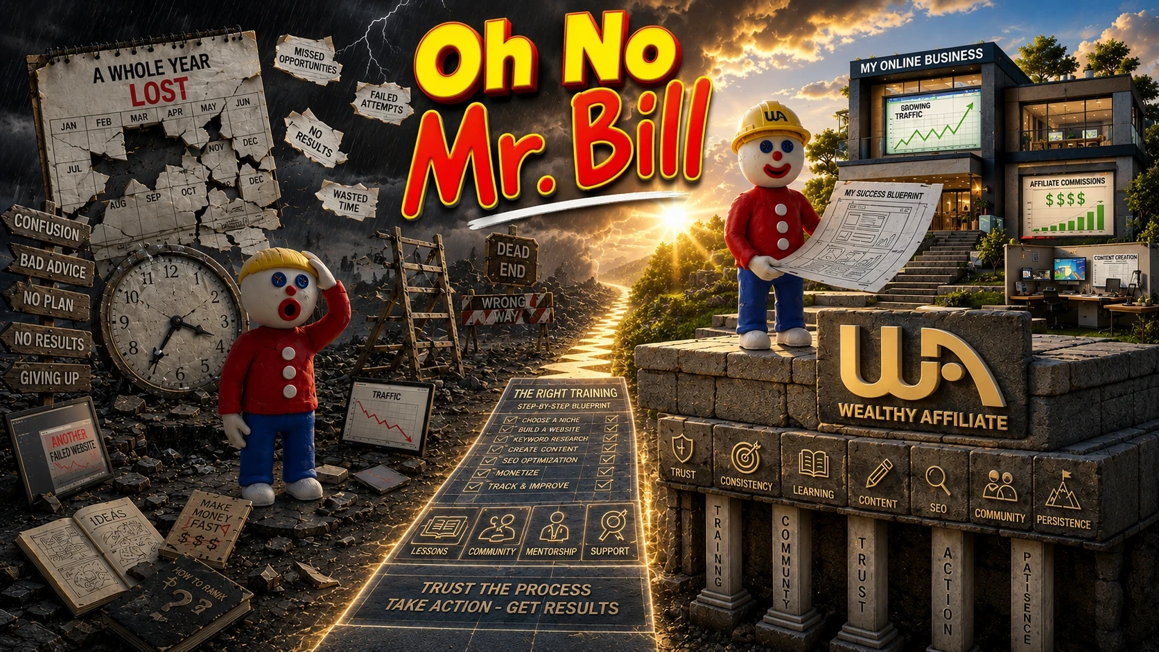 A WA motivational using Mr Bill