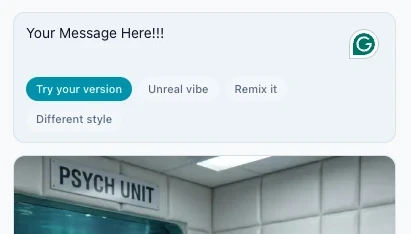 Add a Custom Message on Kre8or AI