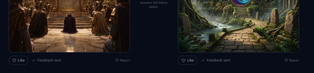 bottom of the image that shows the report button