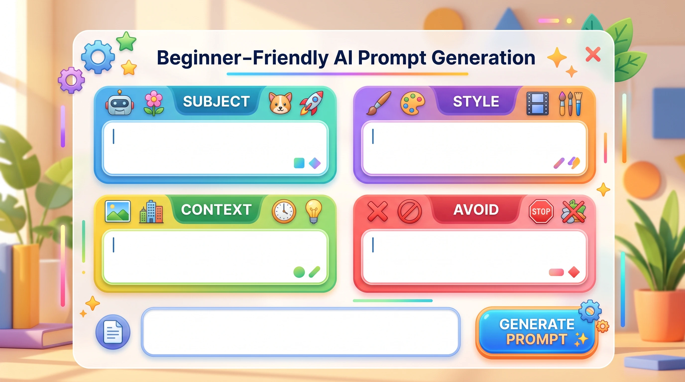 Beginner friendly prompt example