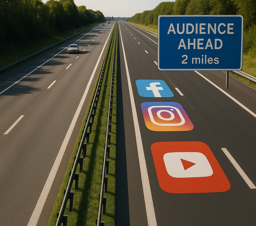 Fast Lane with audience ahead