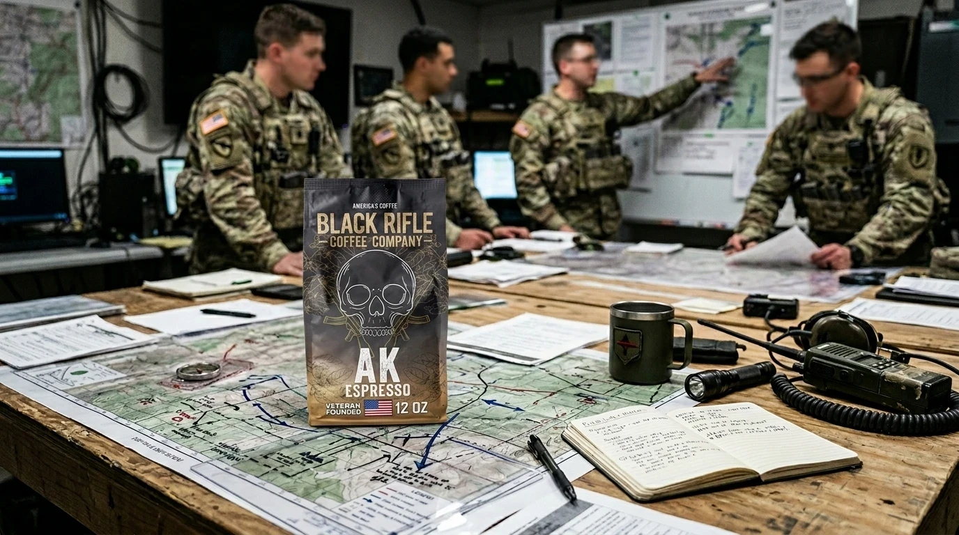 AK Espresso on the planning table