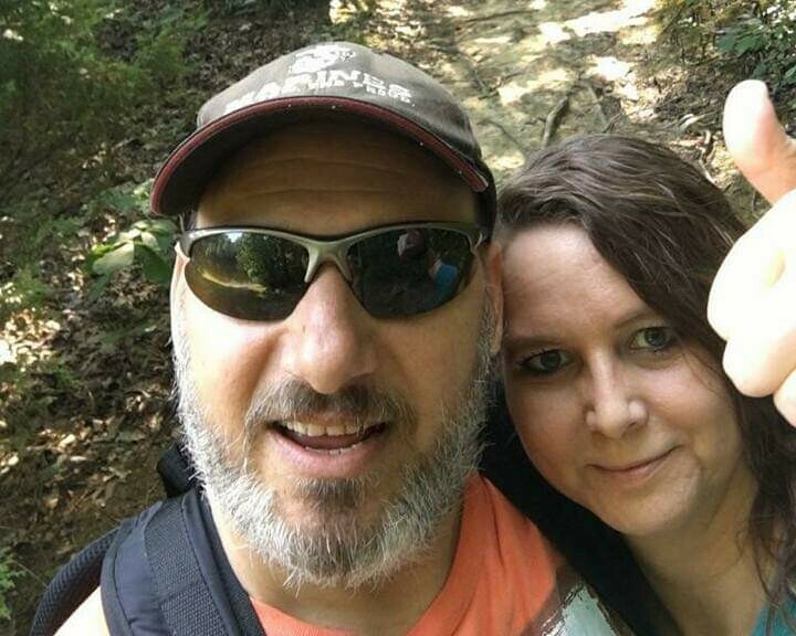 Rod and Leanne Hiking