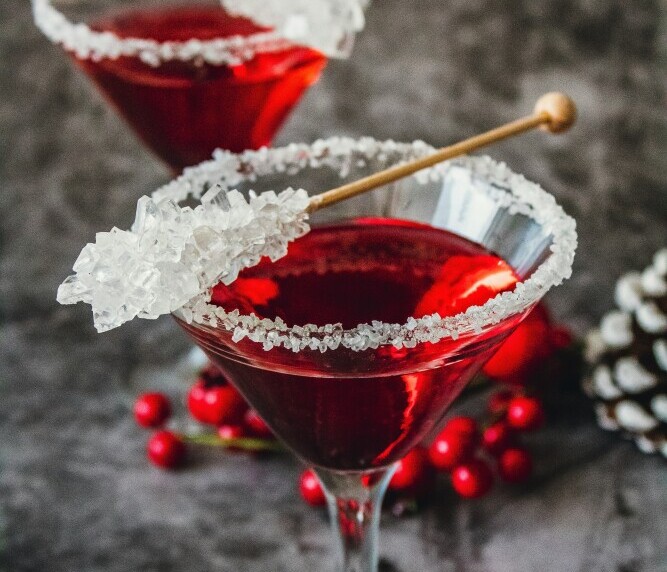 Red Hued Cocktails 