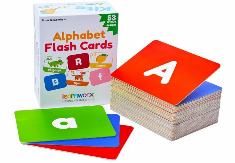 alphabet flash cards representing escape room puzzles ideas