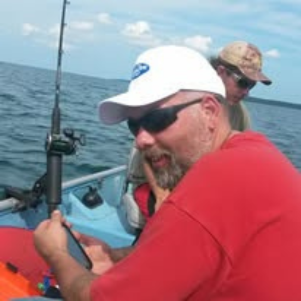 my two cousins Nathan up front that has passed and Mark in the back  