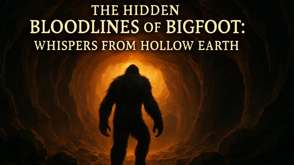 Book Three in the Hidden Bloodlines Series What if the forest was only the beginning? In this third installment of The Hidden Bloodlines of Bigfoot, I take you deeper—not just into the wilderness, but into the Earth itself. Whispers from Hollow Earth follows a journey through strange landscapes—where trails vanish, mountains seem to breathe, and the silence itself feels alive. At every turn, I found clues that something beneath us might be moving… remembering… even watching.