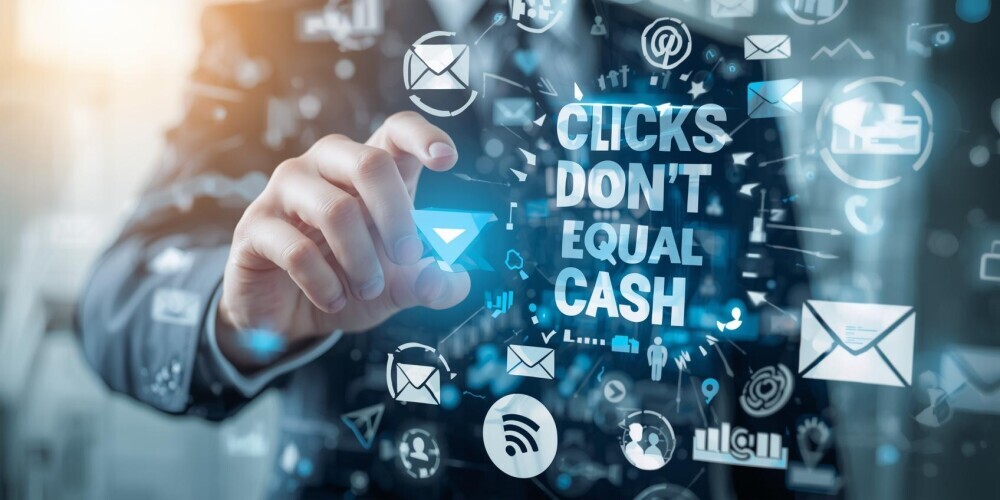 Clicks Don’t Equal Cash  Strategy Does.
