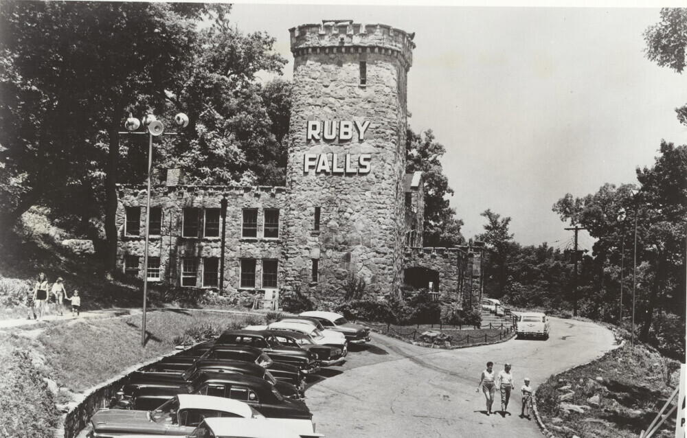 History of Ruby Falls Caverns