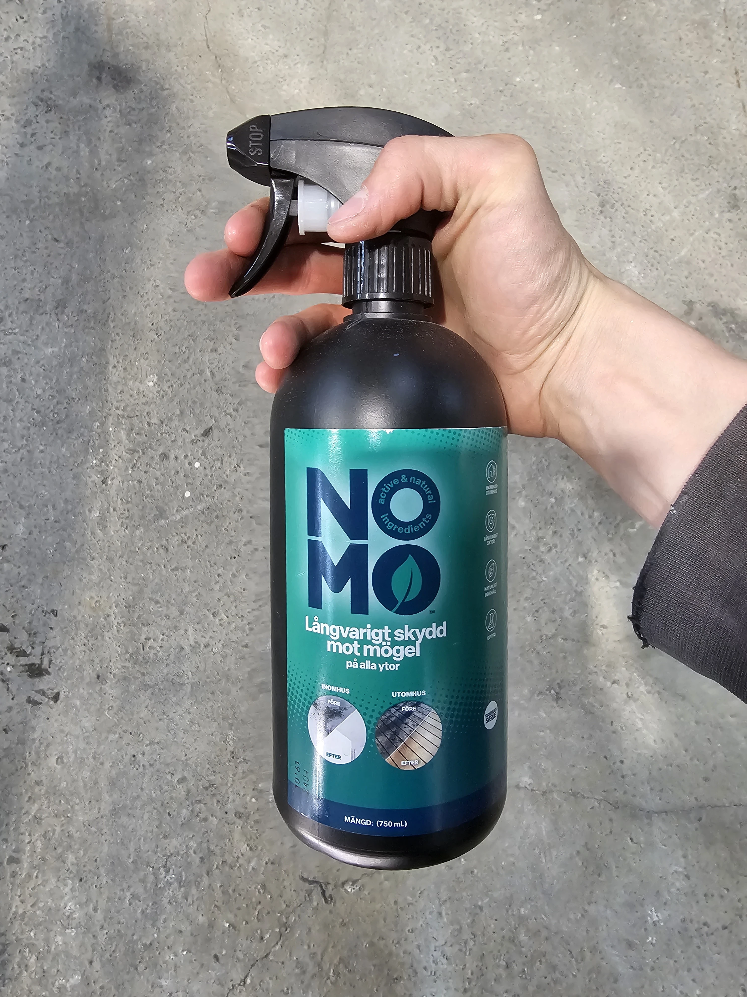 NOMO Mögelskydd Spray 750 ml för båt